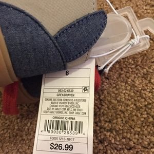 Toddler Boys Genuine Kids From OshKosh Draven Chukka Boots Gray